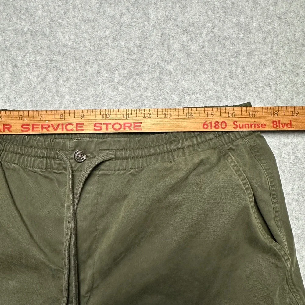 Polo Ralph Lauren Men Prepster Classic Fit Pants Olive Green Stretch Waist L